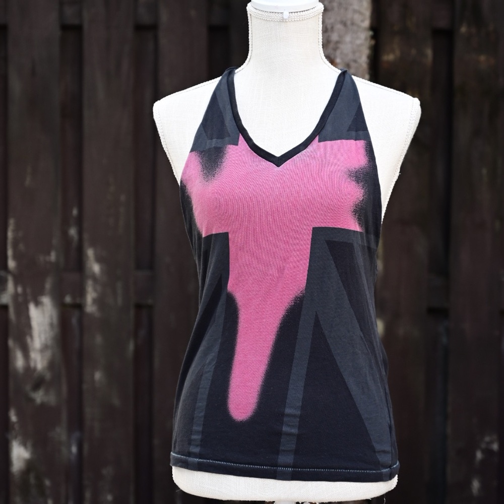 Rare Harrods  x Zumba Black Tank